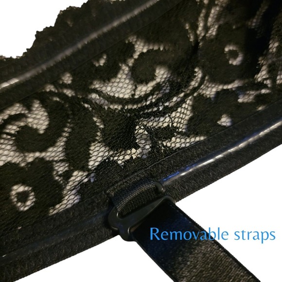 Smart and Sexy SA803 Black Underwire Push Up Convertible 42C - Picture 2 of 5